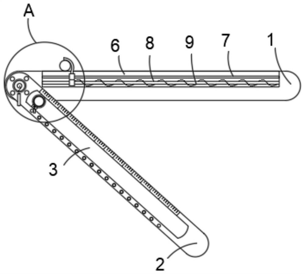 Calculus teaching device for university higher teaching