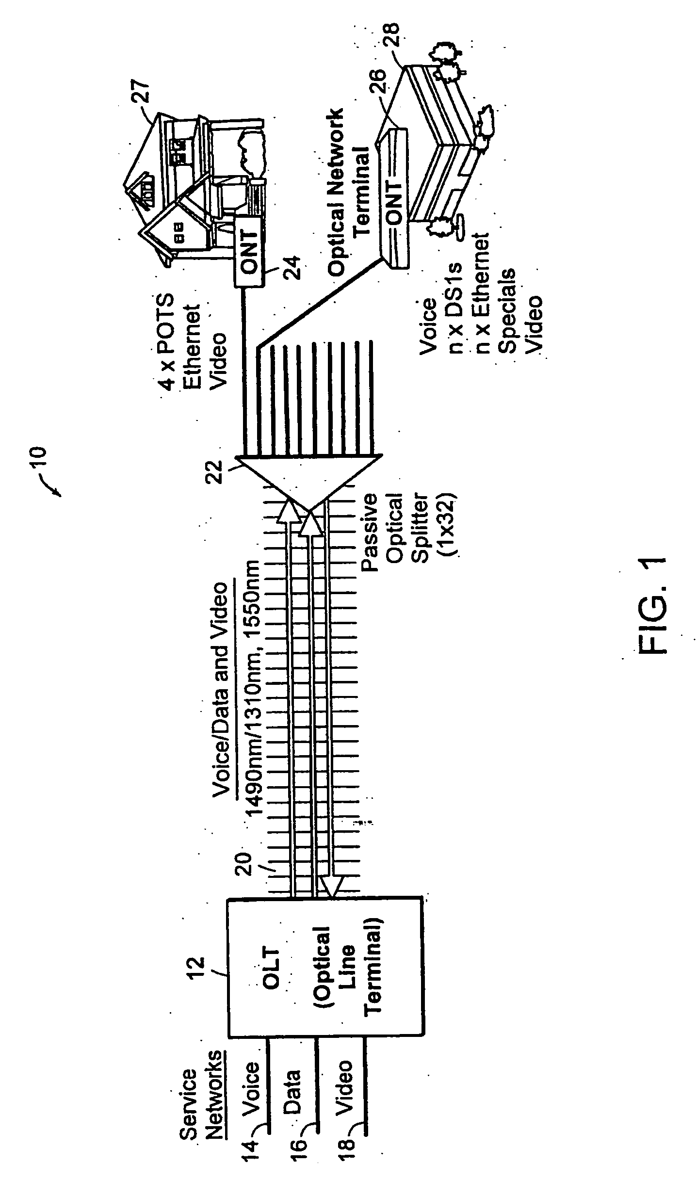 Hinged parking in fiber distribution hubs