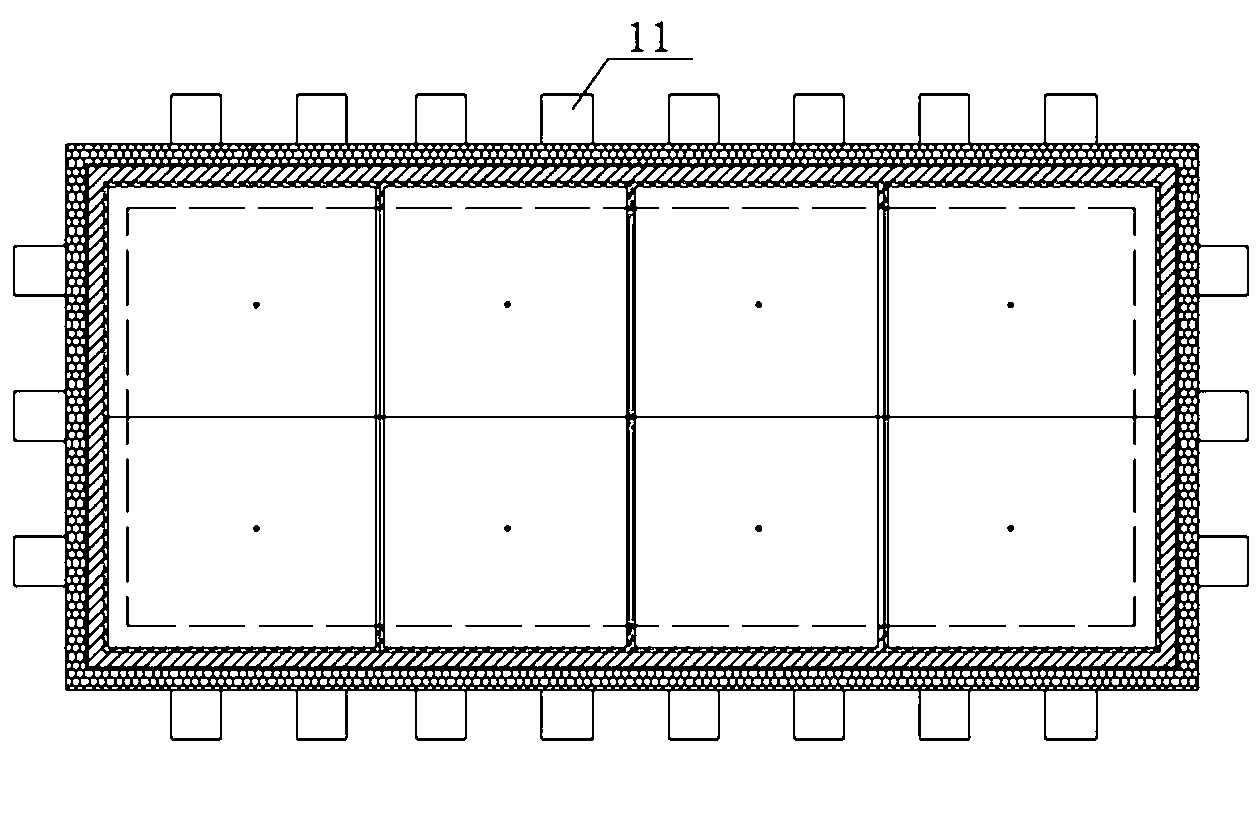 Resistance pit annealing furnace