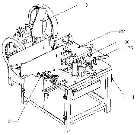 Mechanical steel pipe belling machine