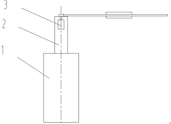 Lifting ring righting method and device in mechanical well repairing operation