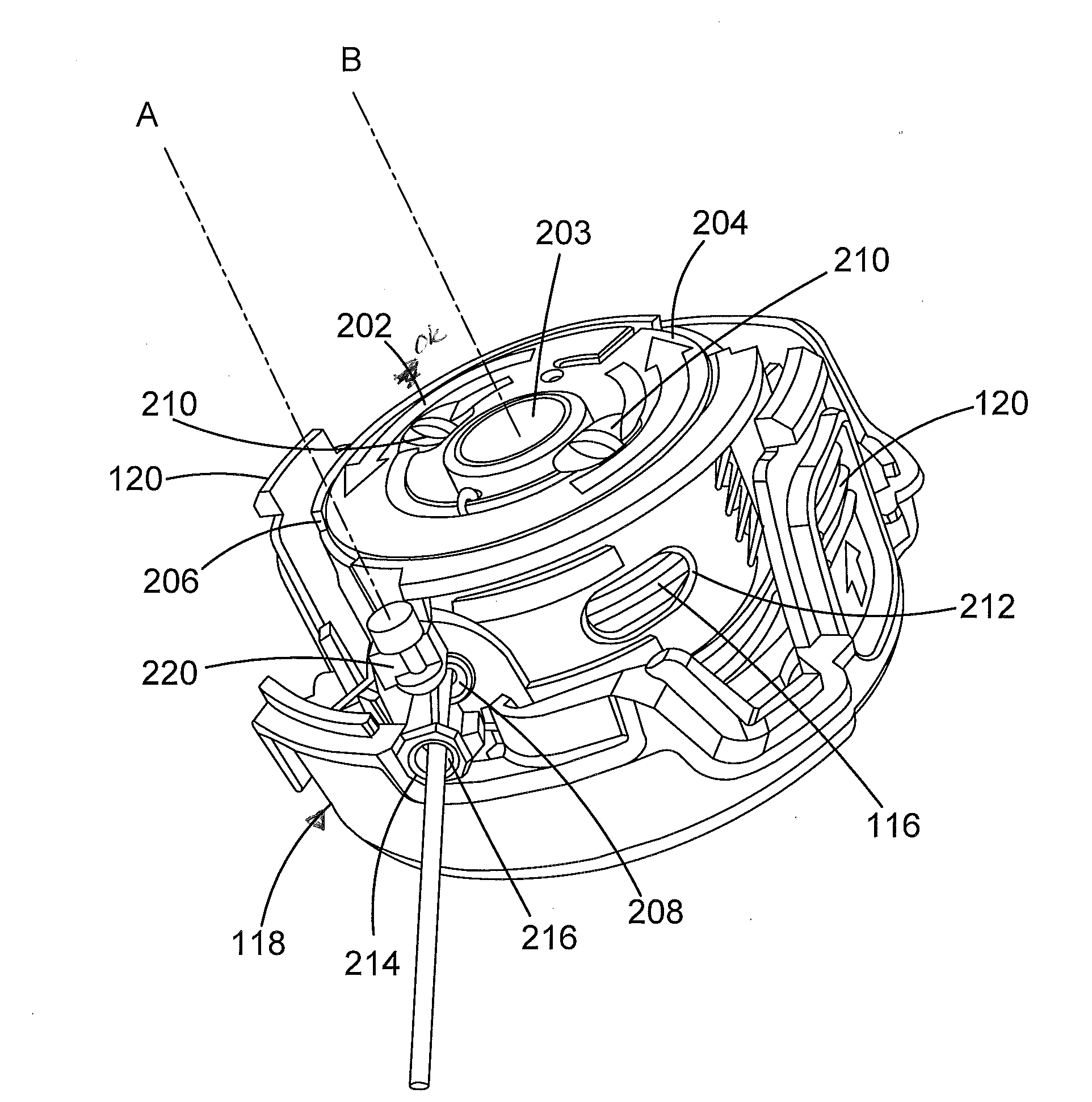 Vegetation cutting device