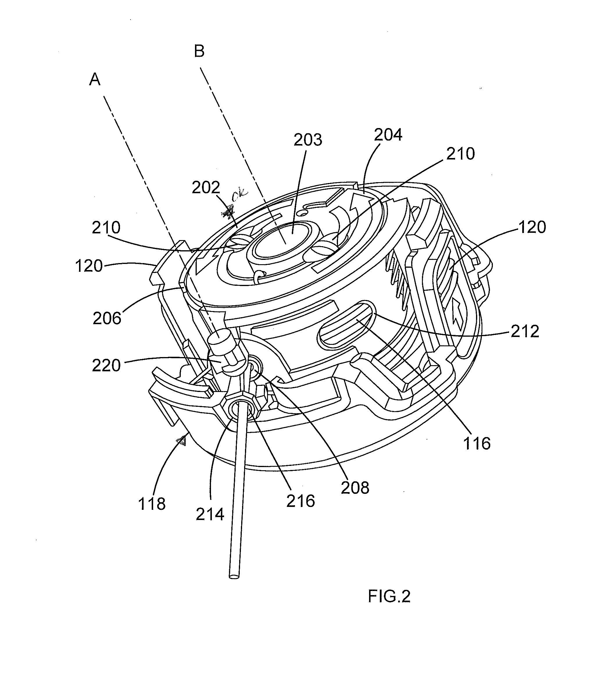 Vegetation cutting device