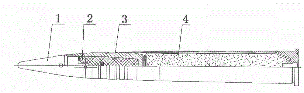 Artificial novel hail suppression and rain enhancement rocket