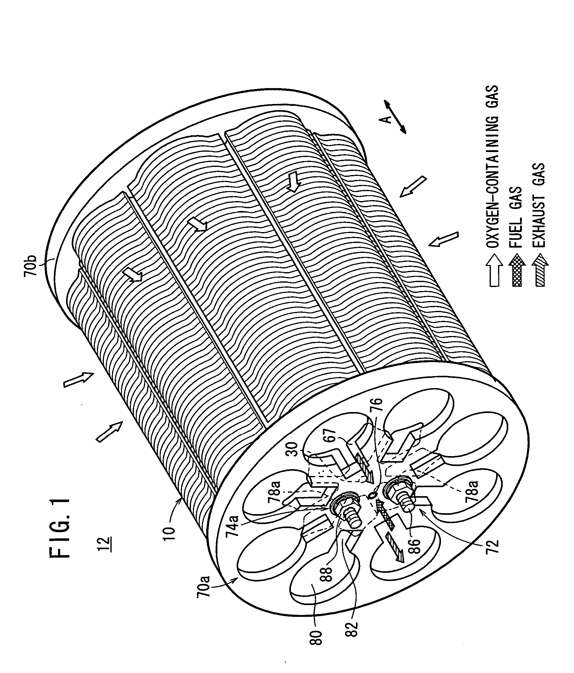 Fuel cell and fuel cell stack