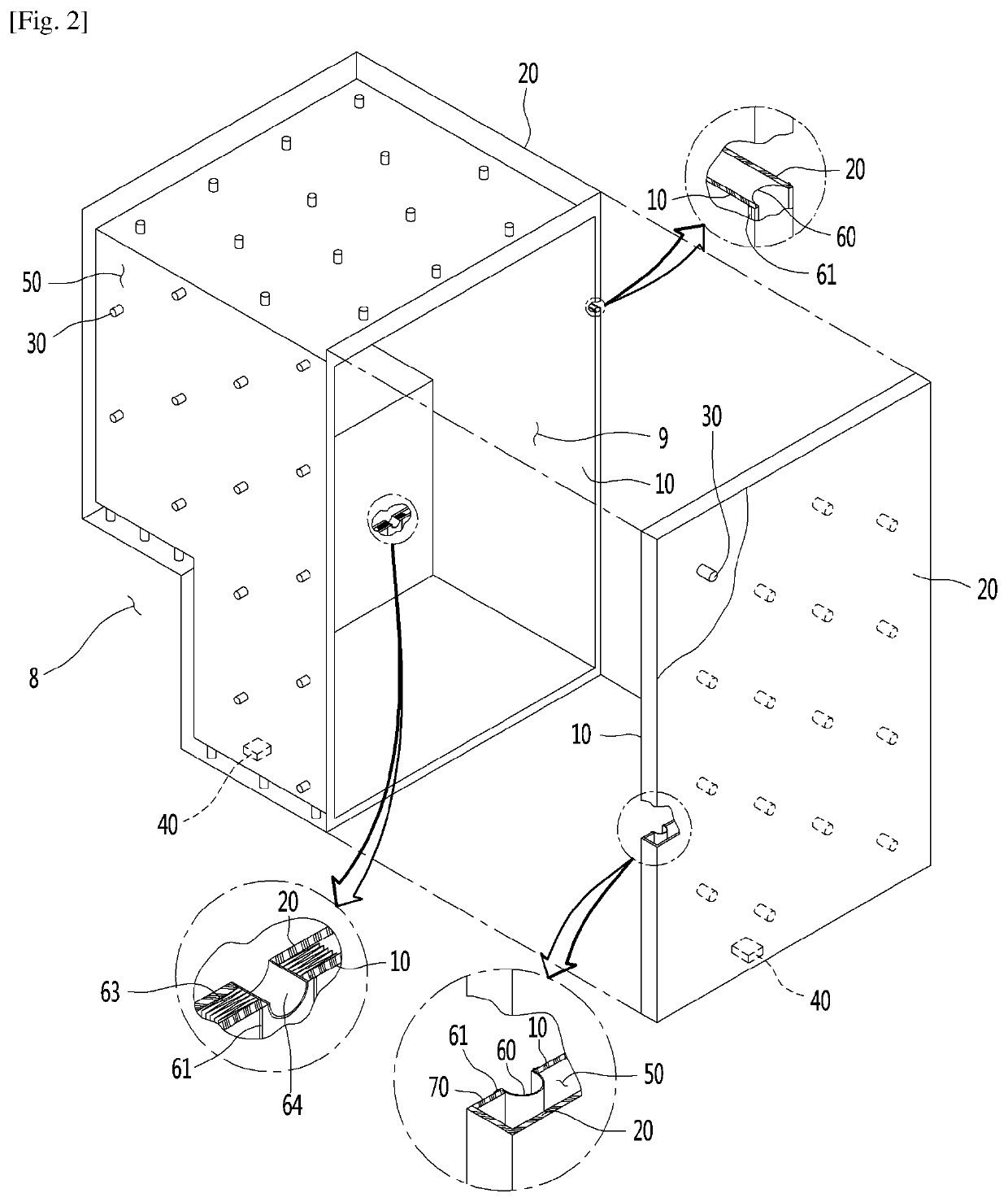 Vacuum adiabatic body and refrigerator