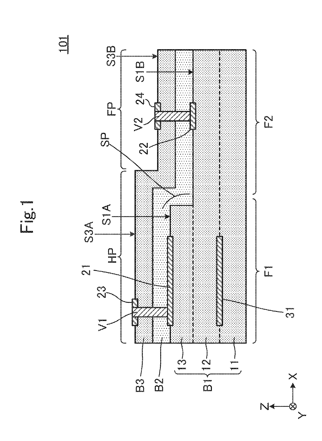 Multilayer board and electronic device