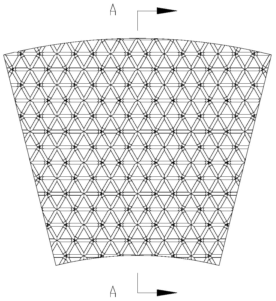 Metal-plastic composite material sliding bearing and manufacturing method thereof