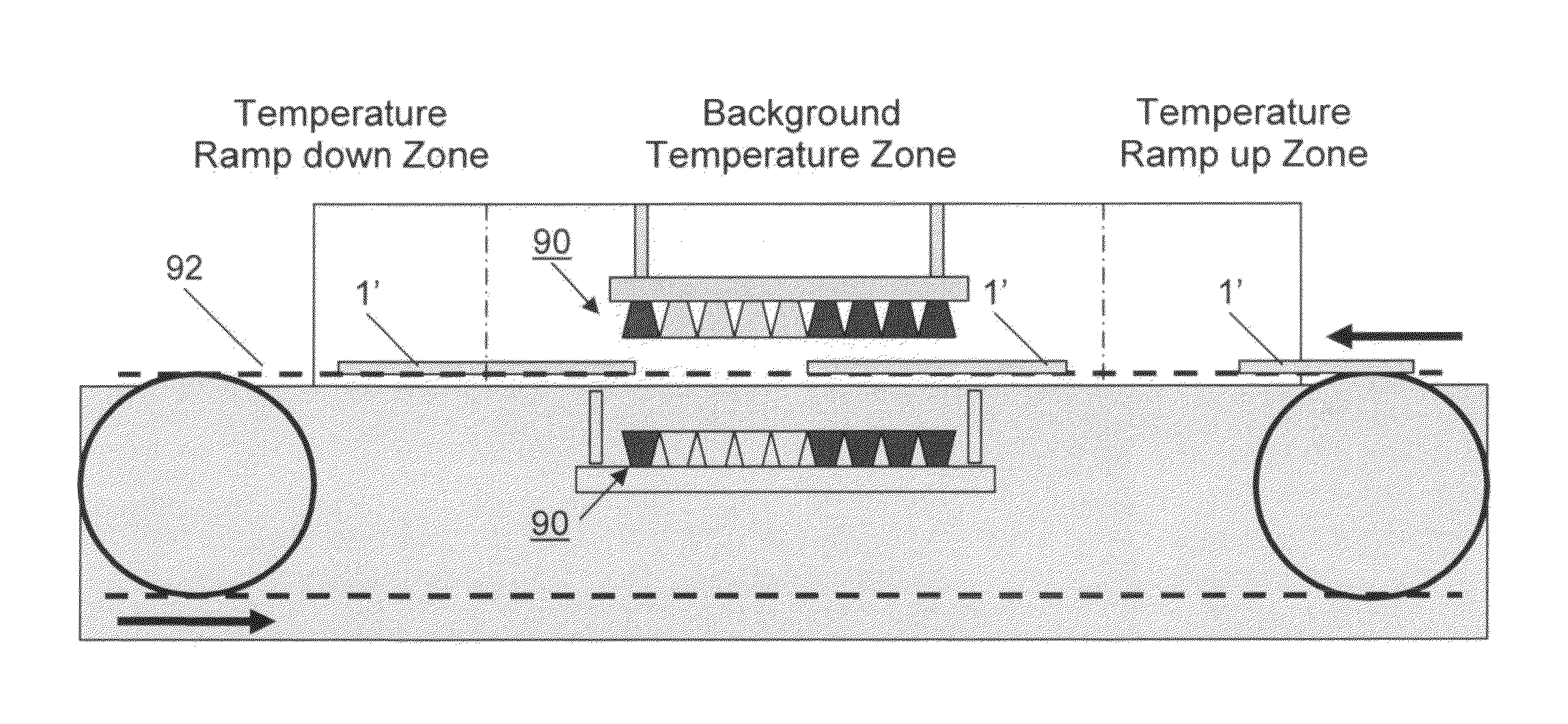 Localized heating via an infrared heat source array of edge seals for a vacuum insulating glass unit, and/or unitized oven with infrared heat source array for accomplishing the same