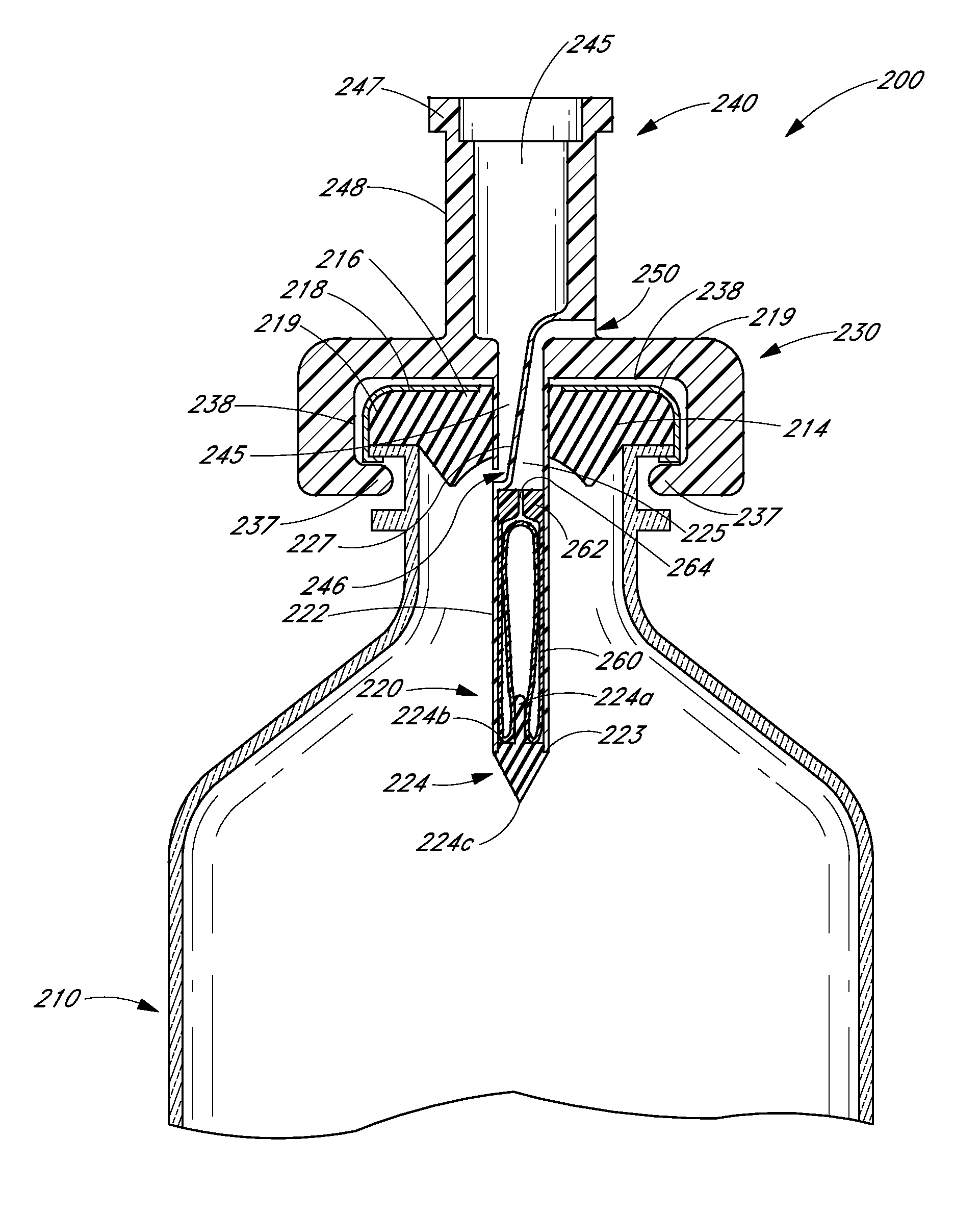 Anti-reflux vial adaptors