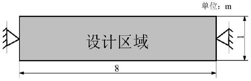 Topological optimization method for maximizing fundamental frequency of mechanical structure