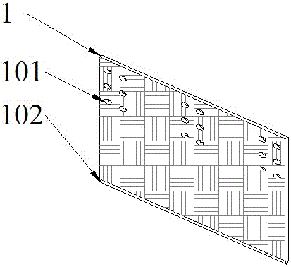 Movable sand accumulation barrier and its application method