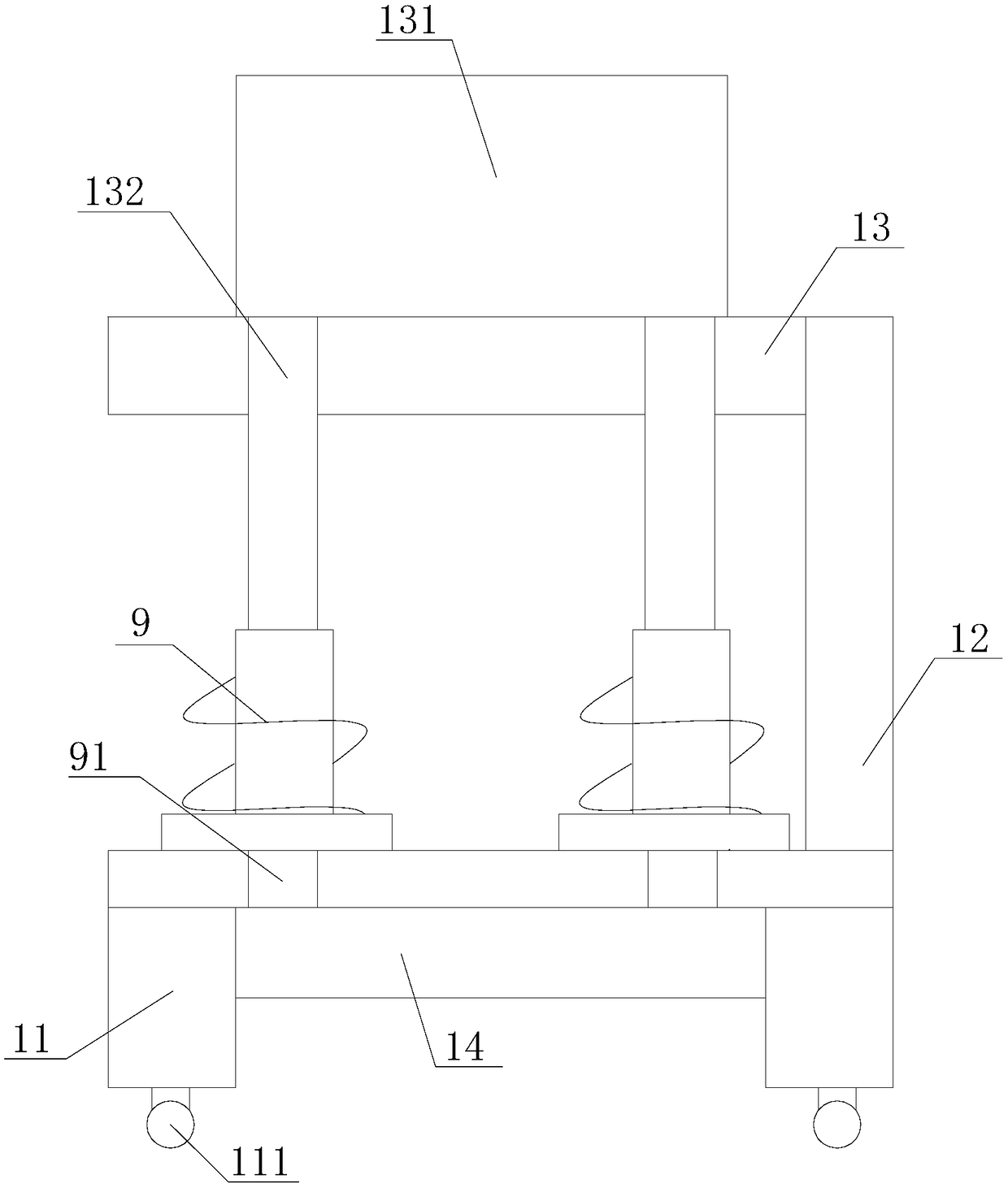 Casting nut mould applicable to various shapes