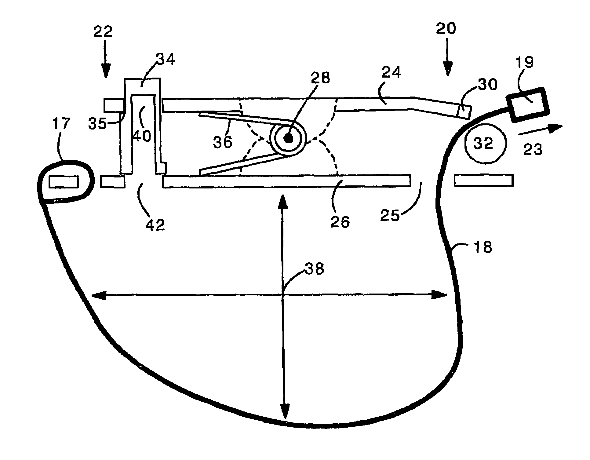 One hand tourniquet with locking mechanism