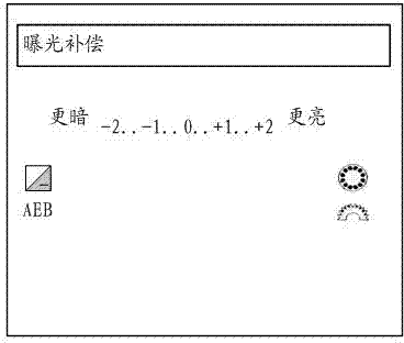 Mobile terminal with automatic exposure compensation function and automatic exposure compensation method