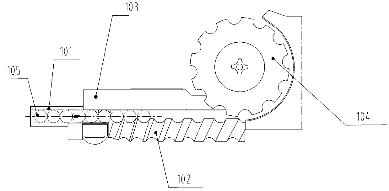 Bottle separating device