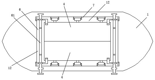 Automatic drainage type yacht