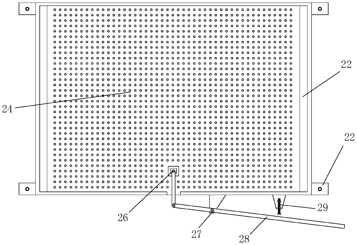 A wind tunnel experimental device for simulating snowfall for highly mobile particles