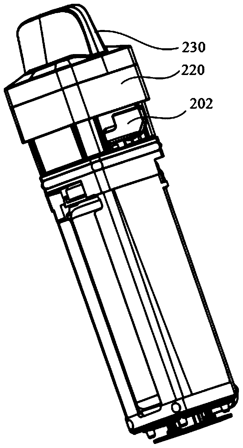 High-power electronic cigarette and quick starting method thereof