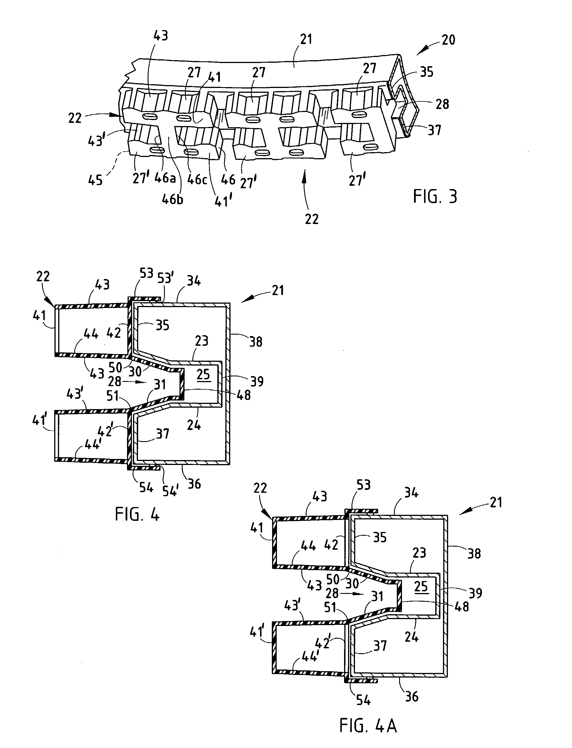 Bumper system with face-mounted energy absorber