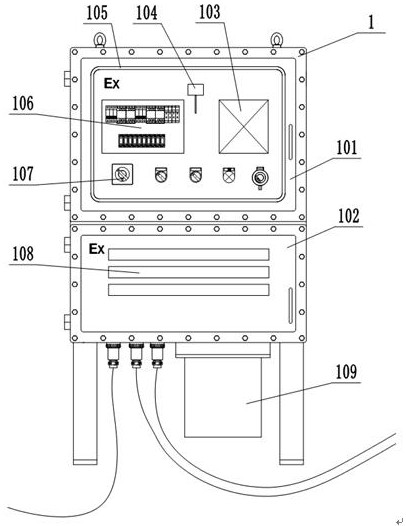 Man-carrying and object-carrying electric winch for petroleum drilling machine