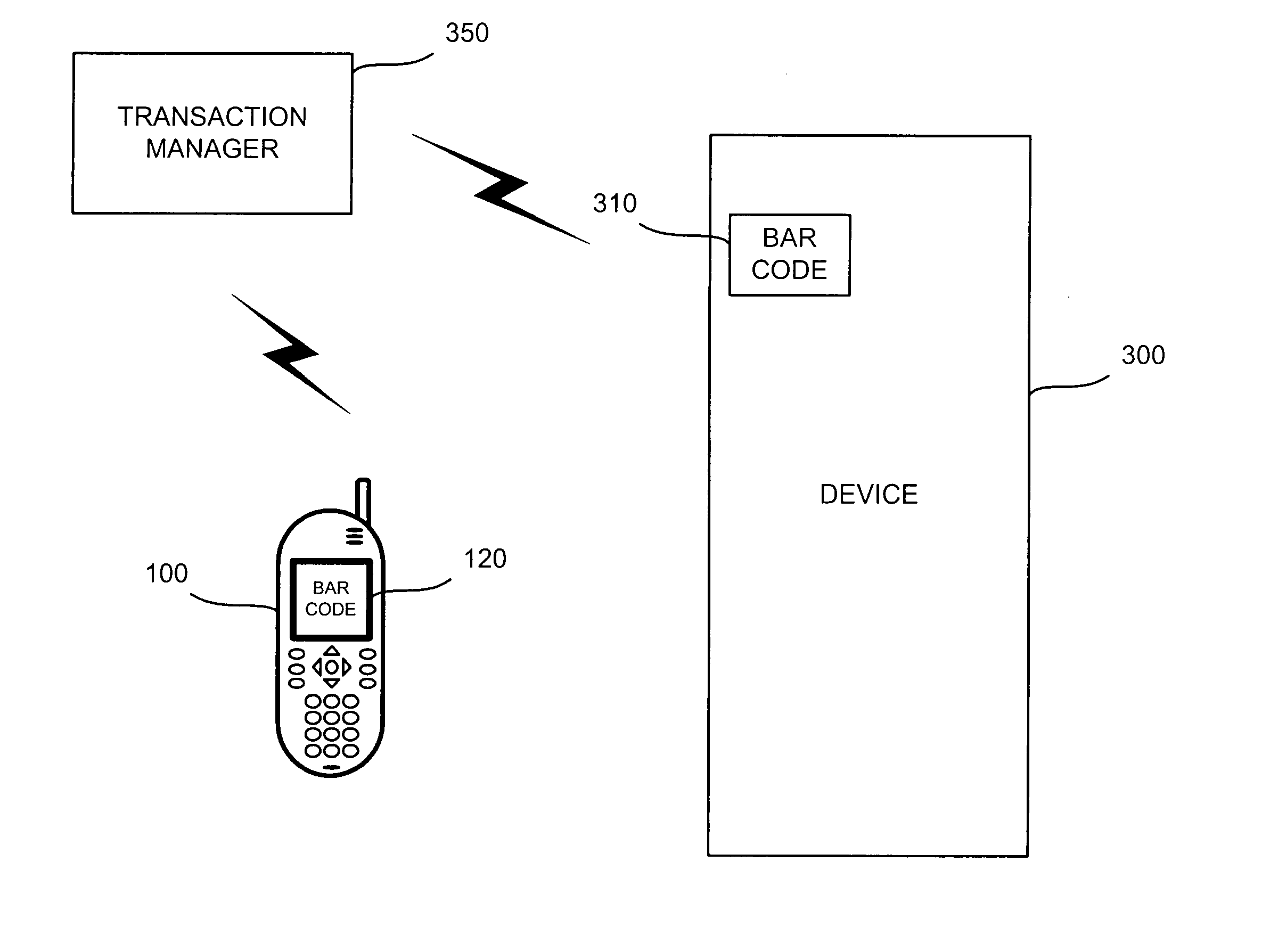 Bar code input for camera-equipped wireless devices