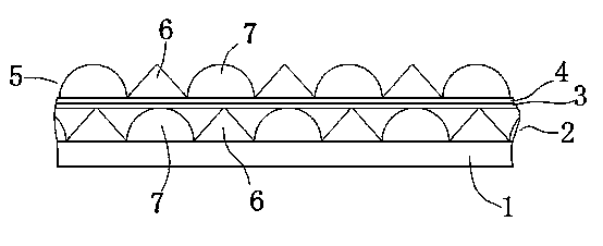 Composite prismatic lens