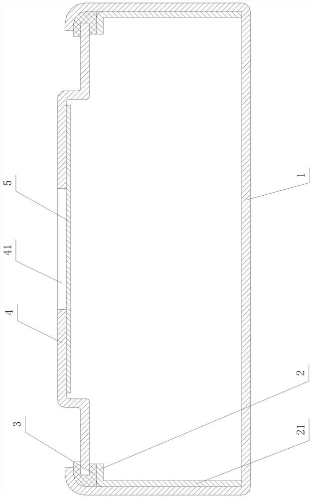 Micro battery sealing and explosion-preventing structure and inner pressure detecting method