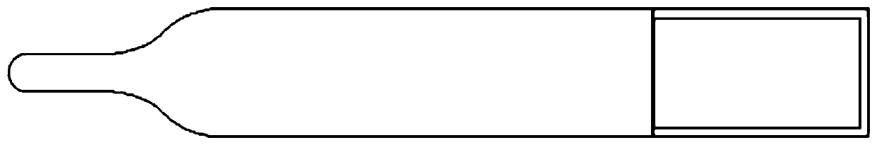 Quartz boat and method for using quartz boat to complete polycrystalline synthesis and single crystal growth of gallium selenide at one time