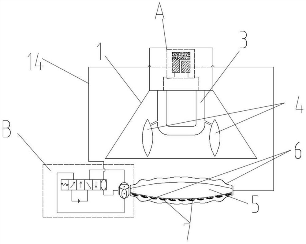 Mining explosion-proof lighting device