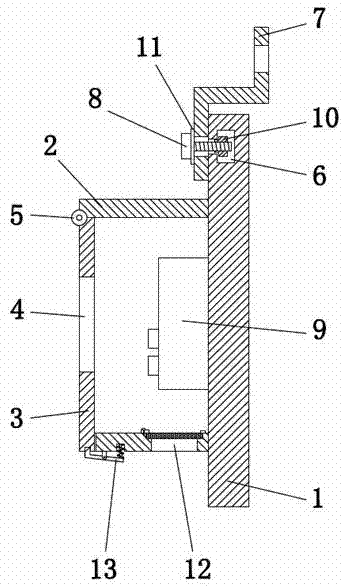 Wireless control switching device arranged outside wall switch