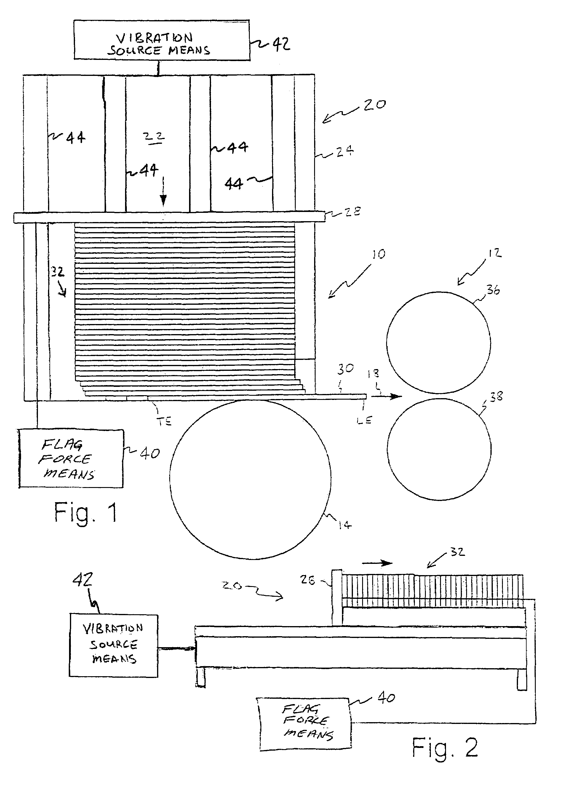 System for feeding and transporting documents