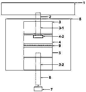 A pressure-applying fixture for a stripline temperature coefficient tester and its use method