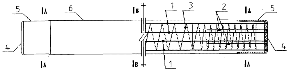 Prestressed reinforced concrete solid square pile and manufacturing technique thereof