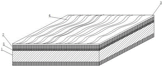 Flame-retardant, high-strength and three-dimensional solid wood board and manufacturing method thereof