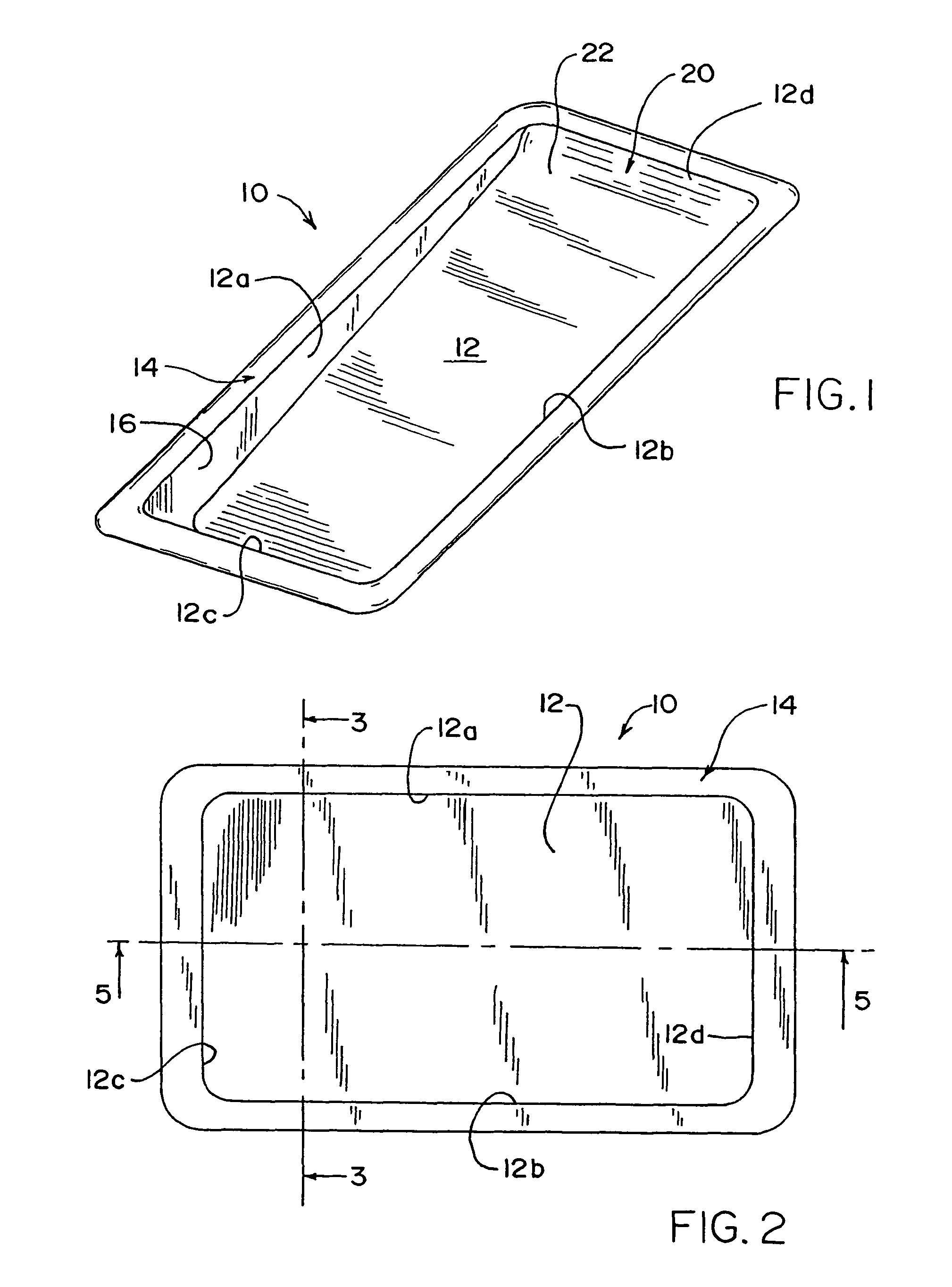 Baking sheet with slide-off ramp