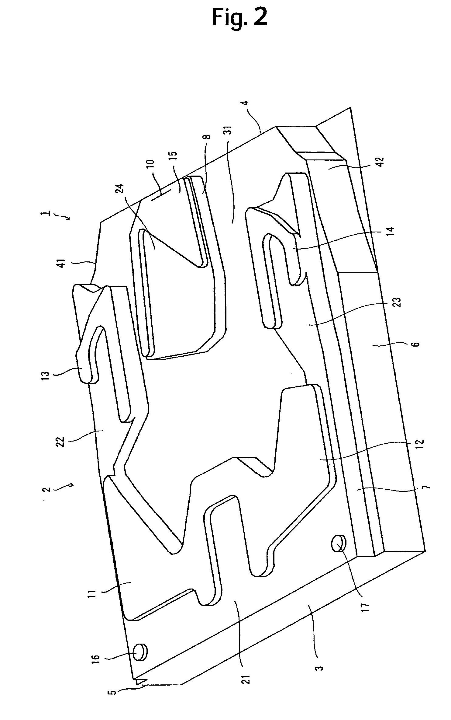 Magnetic disk drive with air bearing surface design for data area expansion