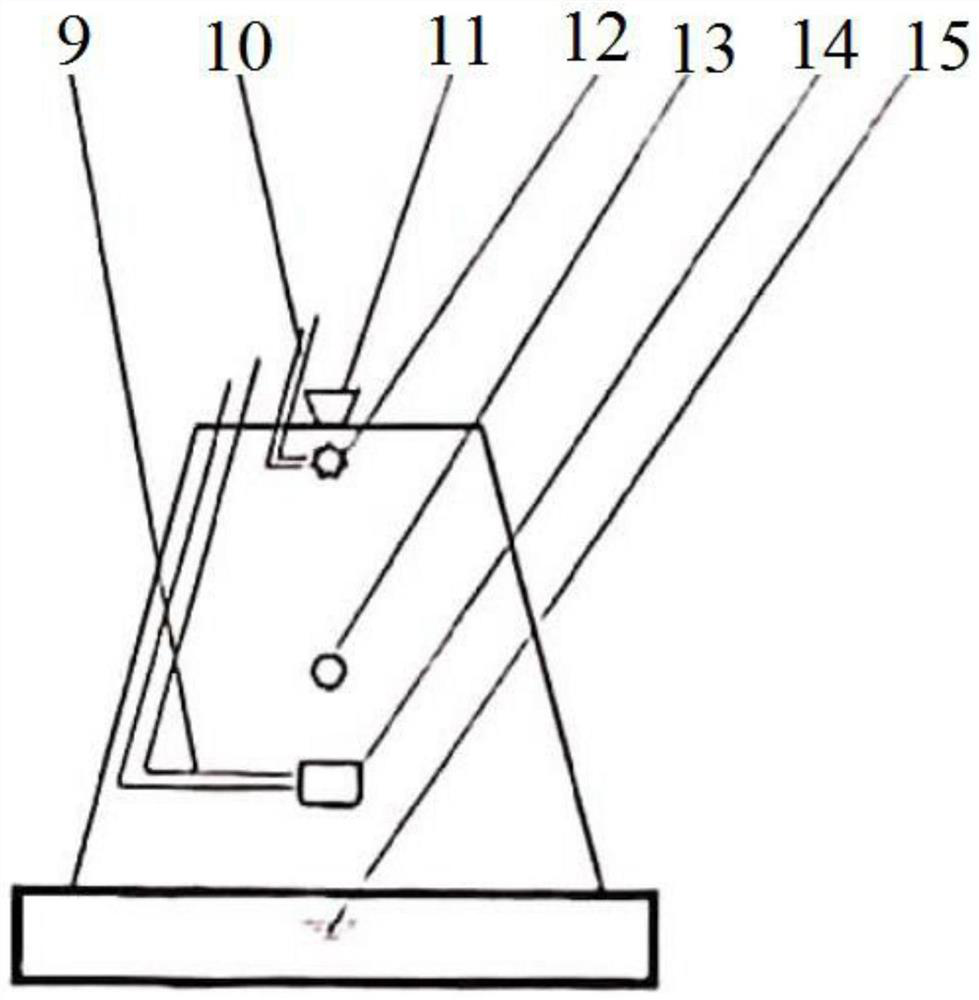 High-flux multi-card food safety detection equipment sample injection device