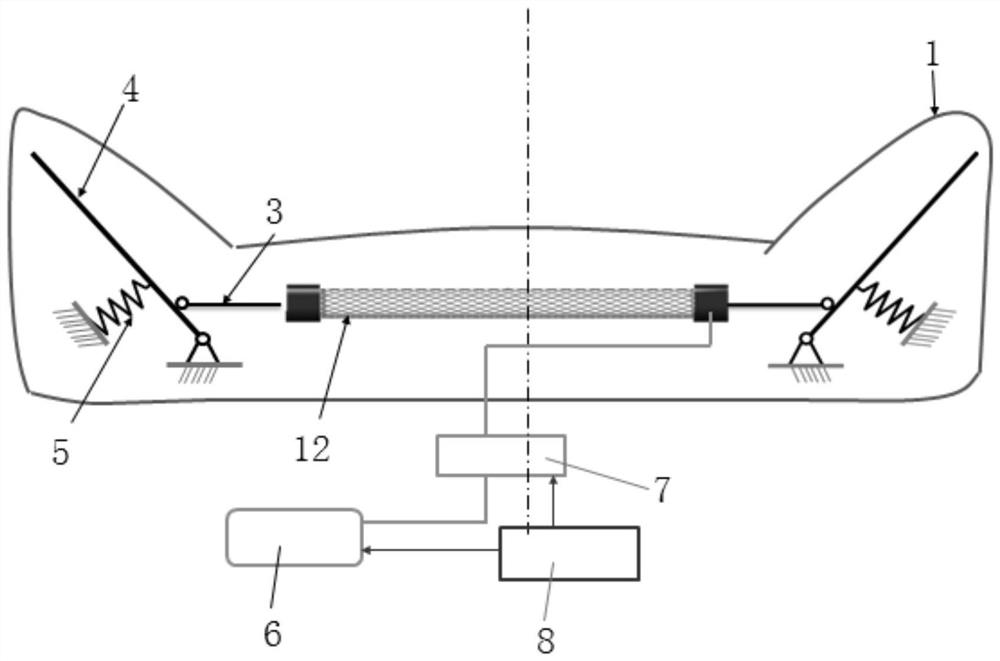 Side wing supporting system of vehicle seat and dynamic supporting method