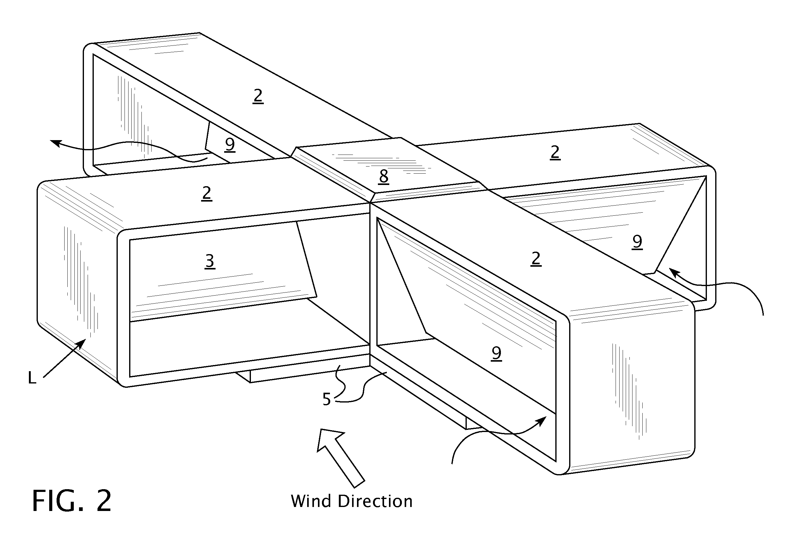 Vertical axis wind turbine with multiple flap vanes