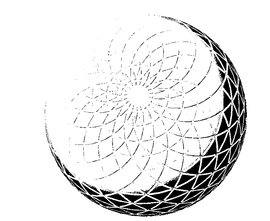 Triangular primitive three-dimensional ball target and industrial camera calibration method