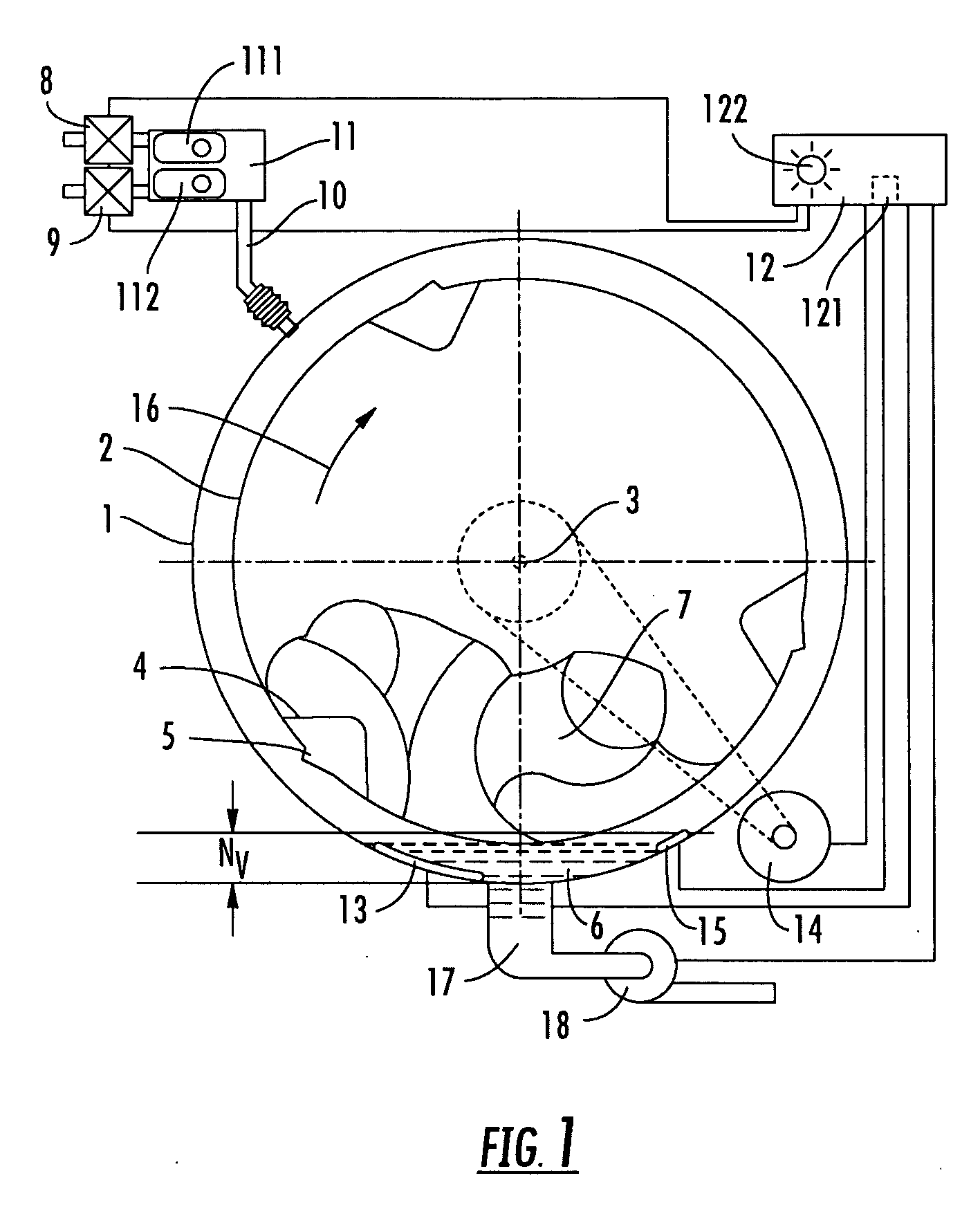 Washing machine with ultraviolet protection cycle