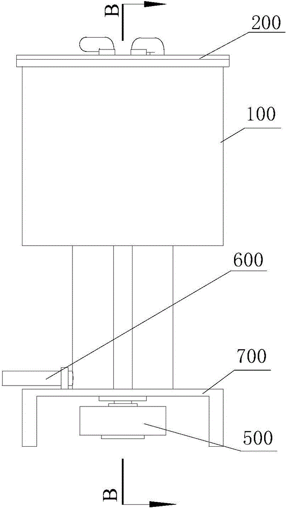 Control method for reciprocating piston type washing machine and washing machine