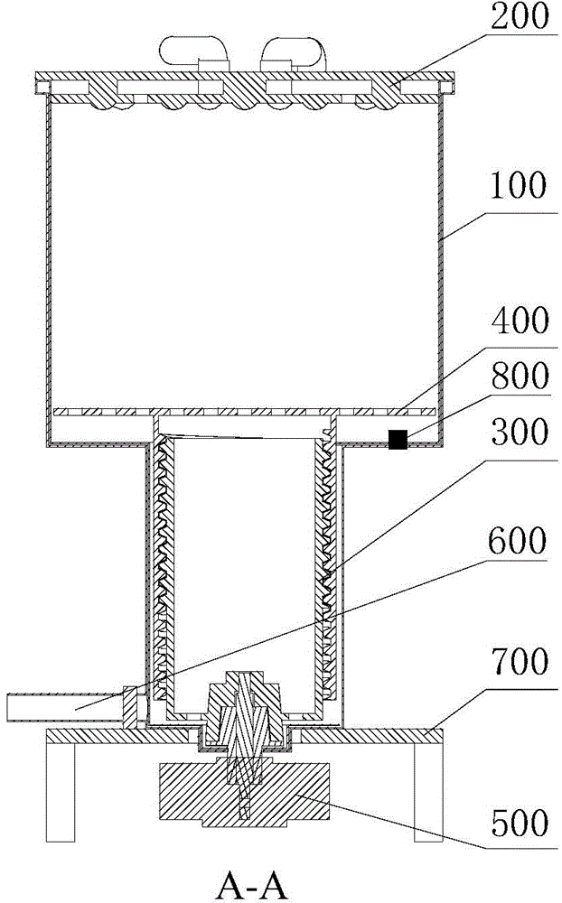 Control method for reciprocating piston type washing machine and washing machine