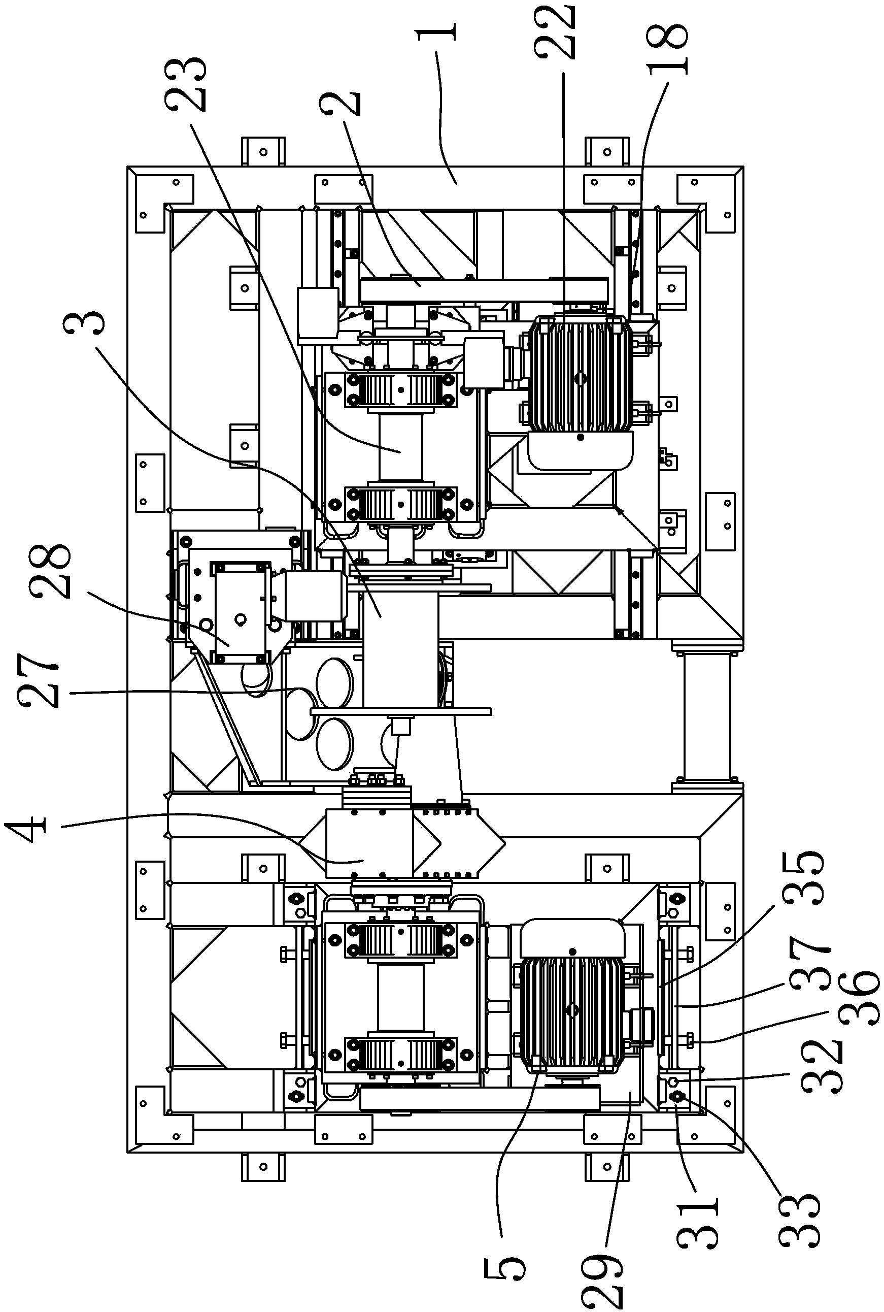 Cable single twister allowing height and side-direction adjusting