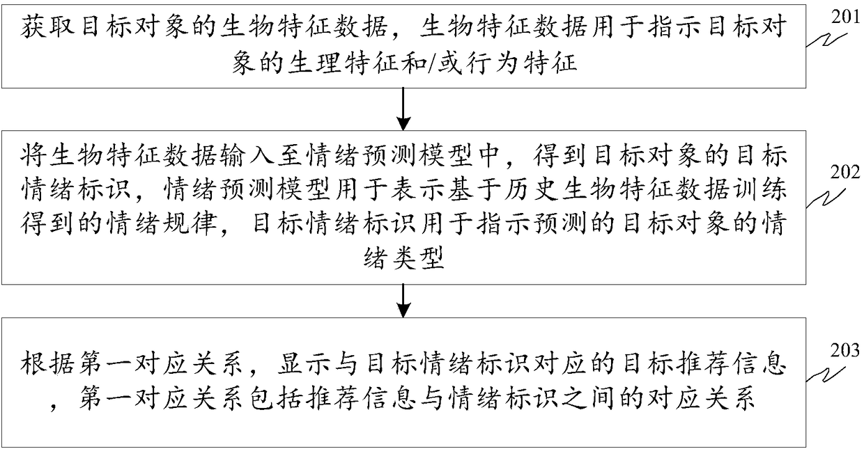 Information display method, device, terminal and storage medium