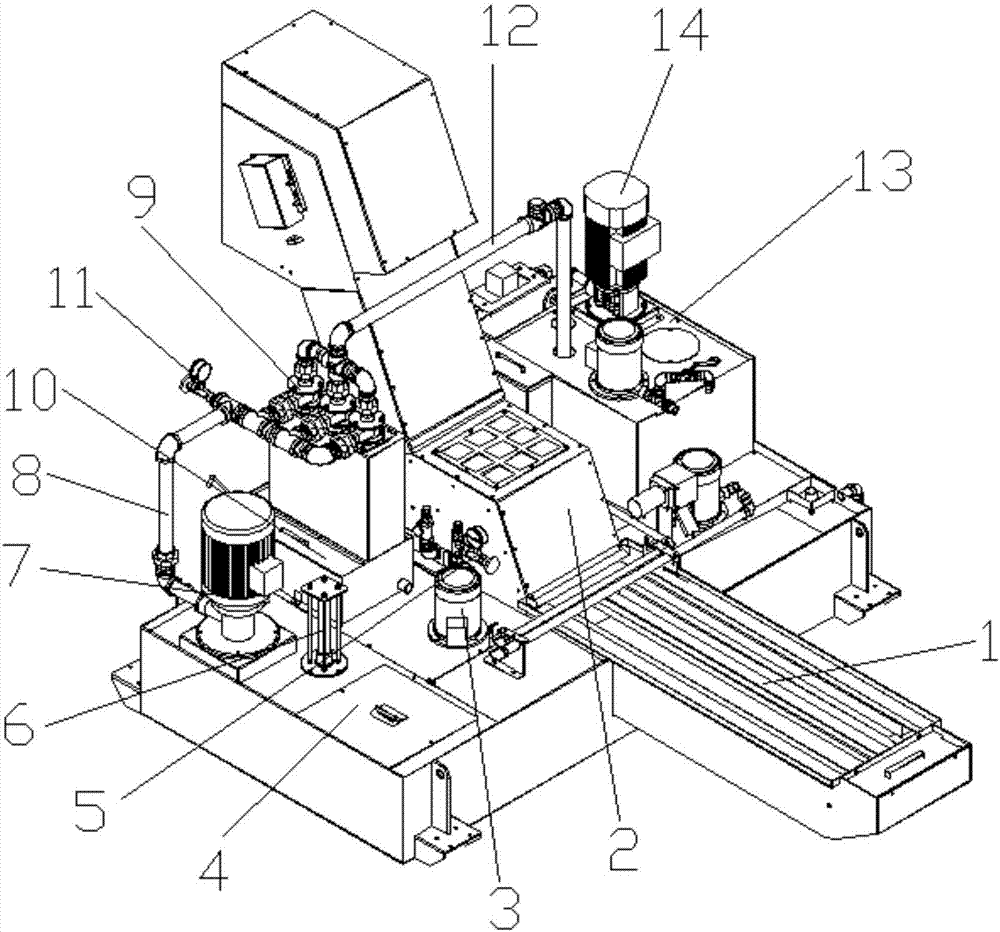 Tertiary filtration-circulation system for cutting fluid of machine tool during machining