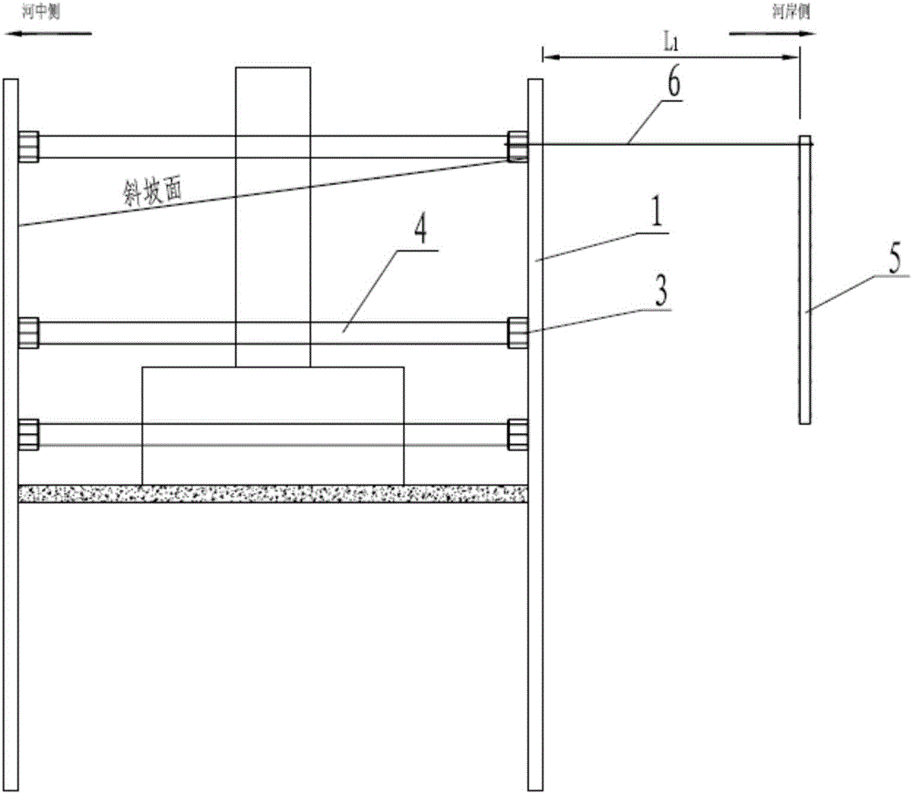 Construction method for small-spacing long-large underwater sheet steel pile cofferdams