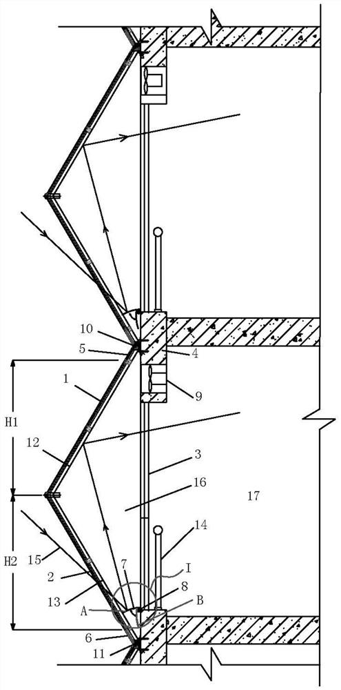 Passive photovoltaic curtain wall