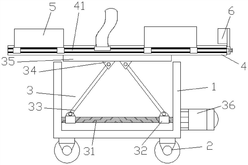 Adjustable comprehensive tumor radiotherapy bed